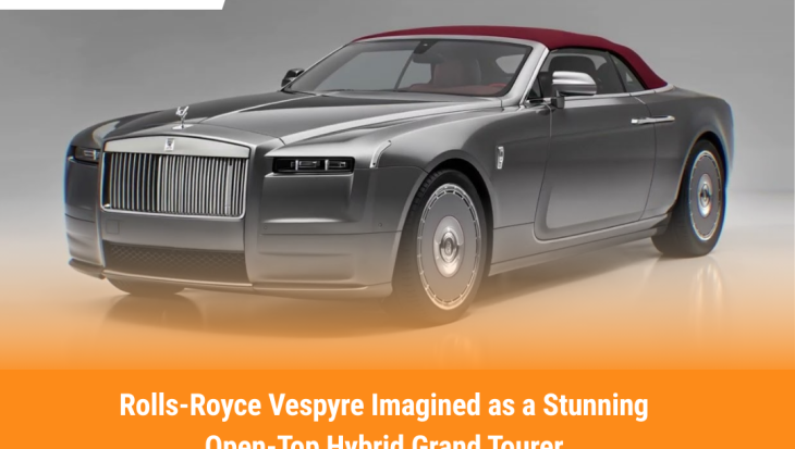 Rolls-Royce Vespyre Imagined as a Stunning Open-Top Hybrid Grand Tourer