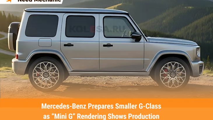 Mercedes-Benz Prepares Smaller G-Class as “Mini G” Rendering Shows Production